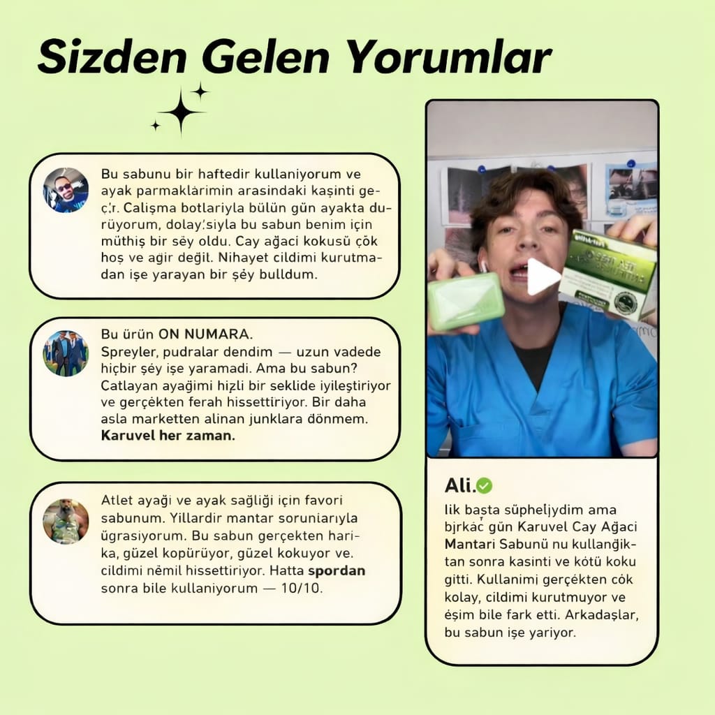 Doğal Kaşıntı Karşıtı Sabun