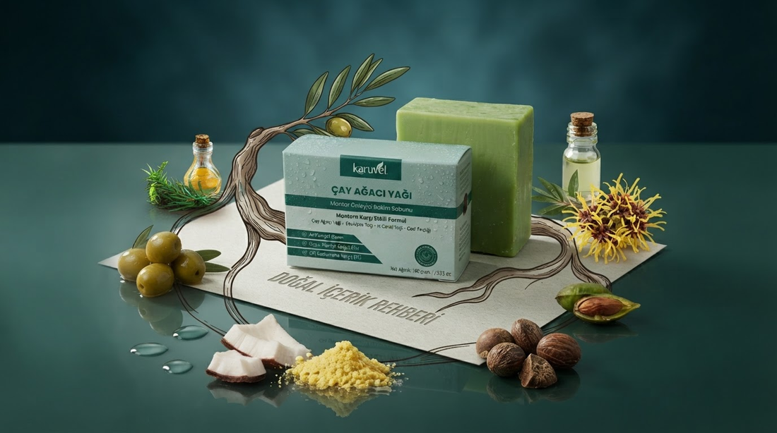 Karuvel® Mantar Karşıtı Sabun: Doğal İçerikli Cilt Bakımı