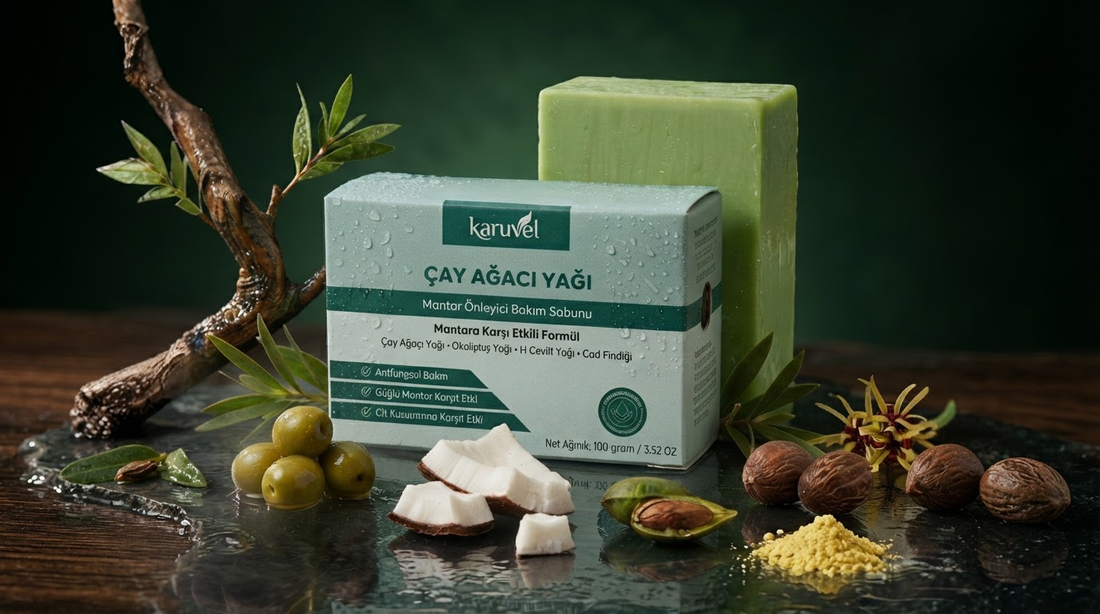 Karuvel® Mantar Karşıtı Sabun: Doğal İçerikli Günlük Cilt Bakımı