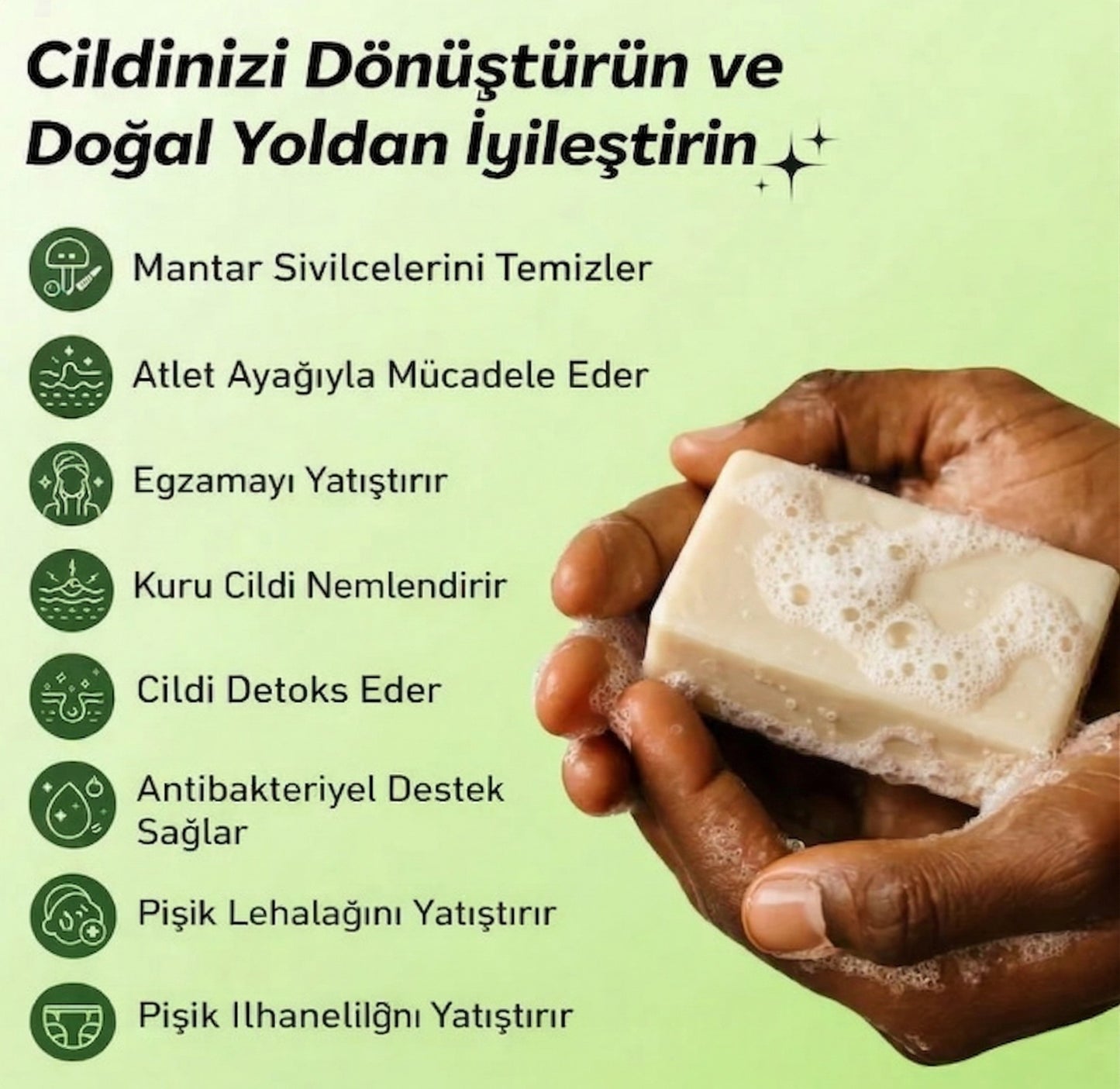 Doğal Kaşıntı Karşıtı Sabun